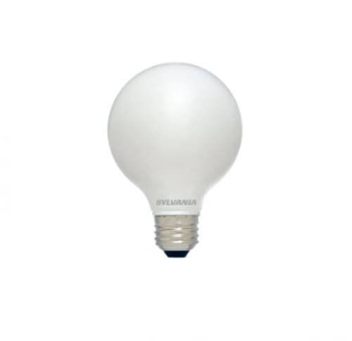 LEDVANCE Sylvania 3W LED G25 Bulb, 40W Inc. Retrofit, E26, Dim, 300 lm, 2700K