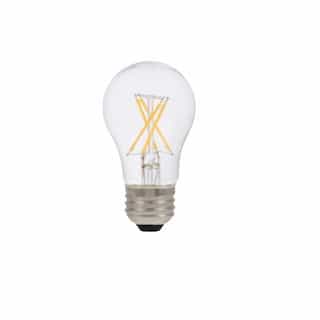 LEDVANCE Sylvania 5W LED A15 Bulb, 40W Inc. Retrofit, Dim, E26, 450 lm, 2700K, Clear