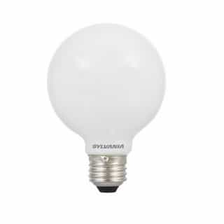LEDVANCE Sylvania 3.5W LED G25 Bulb, 40W Inc. Retrofit, Dim, E26, 350 lm, 3000K, Frosted