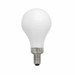 4.5W LED A15 Bulb, Dimmable, E12, 450 lm, 120V, 2700K, Frosted