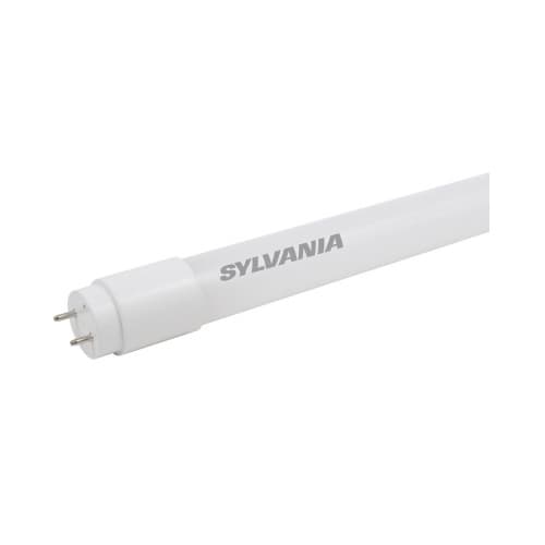 LEDVANCE Sylvania 4-ft 13W LED T8 Tube Light, Plug and Play, 0-10V Dimmable, G13, 2100 lm, 3500K
