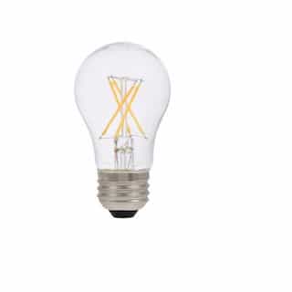 LEDVANCE Sylvania 5.5W Natural&trade; LED A15 Bulb, 0-10V Dimmable, E26, 450 lm, 120V, 2700K, Clear