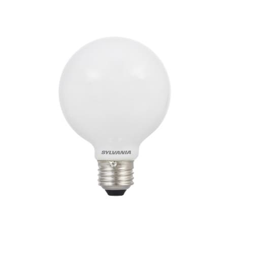 LEDVANCE Sylvania 4.5W Natural&trade; LED G25 Bulb, 0-10V Dimmable, E26, 350 lm, 120V, 2700K, Frosted