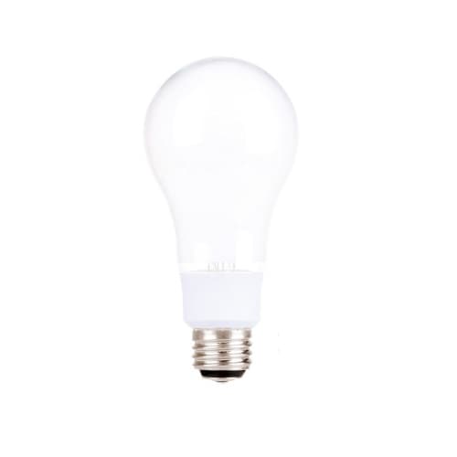 13.5W LED A21 3-Way Bulb, E26, 1450 lm, 120V, 2700K, Frosted