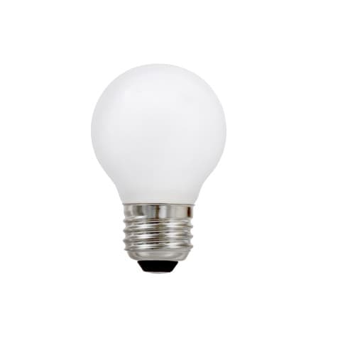 LEDVANCE Sylvania 4.5W LED G16.5 Bulb, Dimmable, E26, 350 lm, 120V, 2700K, Frosted