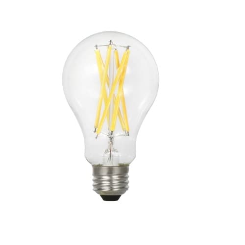 LEDVANCE Sylvania 11W LED A19 Bulb, Dimmable, E26, 1100 lm, 120V, 5000K, Clear
