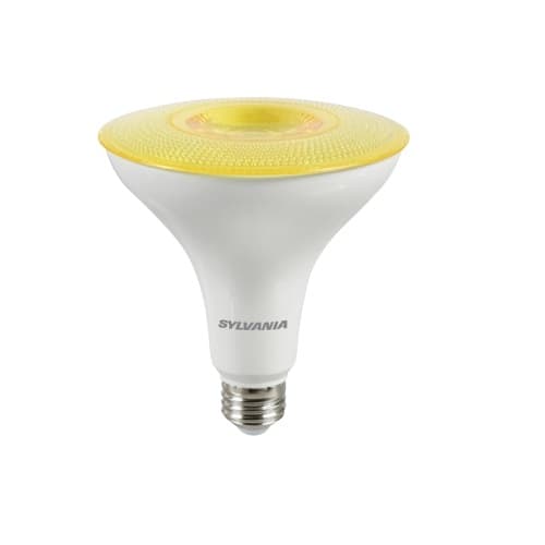 9W LED PAR38 Bulb, E26, 80+ CRI, 120V, Yellow