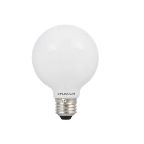 LEDVANCE Sylvania 3.5W ECO LED G25 Bulb, E26, 325 lm, 120V-277V, 2700K, Frosted