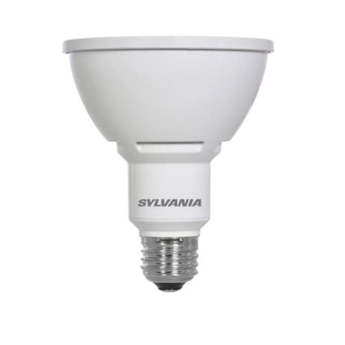LEDVANCE Sylvania 12W LED PAR30 Bulb, Long Neck, Wide, E26, 1050 lm, 120V, 3000K