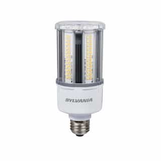 36W LED Corn Bulb, Direct Wire, Dimmable, E26, 5400 lm, 120V-277V, Selectable CCT