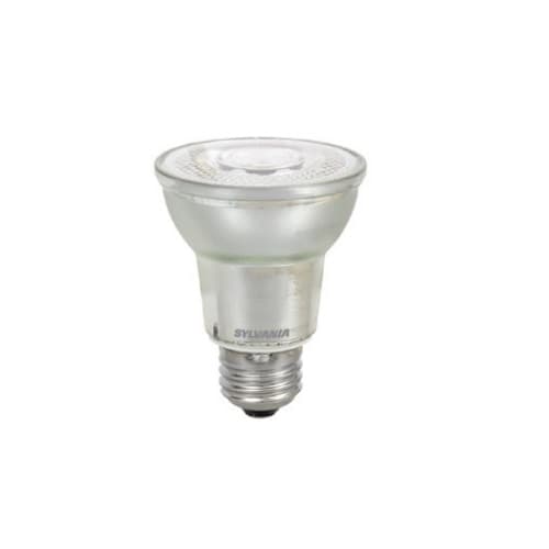LEDVANCE Sylvania 7W LED PAR20 Bulb, Dimmable, Narrow, E26, 525 lm, 120V, 3000K
