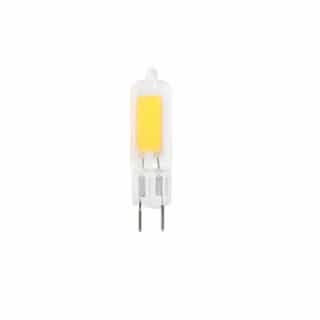 2W LED T6 Bulb, Dimmable, G8, 170 lm, 120V, 3000K, Clear