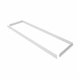 LEDVANCE Sylvania 1x4 Flange Kit for LED Troffers, White