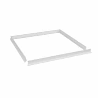 2x2 Flange Kit for LED Troffers, White
