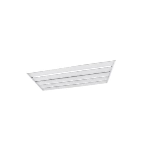 2-ft x 2-ft 150W LED Linear High Bay Fixture, 19200 lm, 4000K, Wide