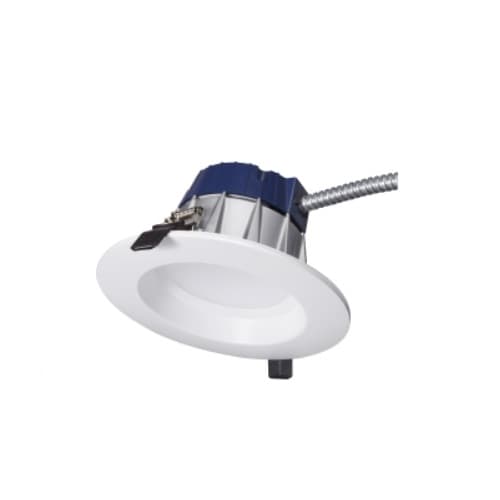 9W LED Recessed Downlight, Dimmable, 13W CFL Retrofit, 700 lm, 2700K, White