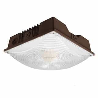 LEDVANCE Sylvania 10-in 75W Canopy Light, Garage, 9375 lm, 120V-277V, Selectable CCT, BZ