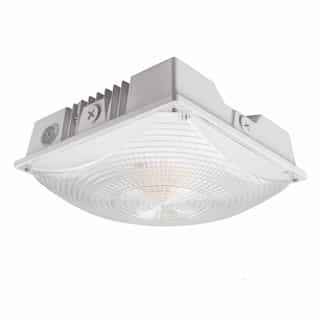 LEDVANCE Sylvania 8-in 20W Canopy Light, Canopy, 2500 lm, 120V-277V, Selectable CCT, WHT