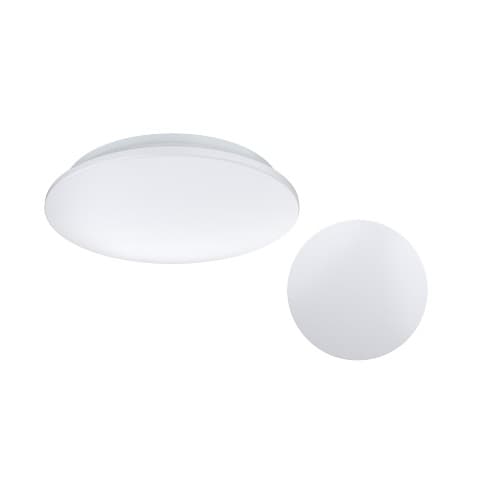 LEDVANCE Sylvania 15-in 20W Flush Mount Drum Light, Dimmable, 1500 lm, 120V, Selectable CCT