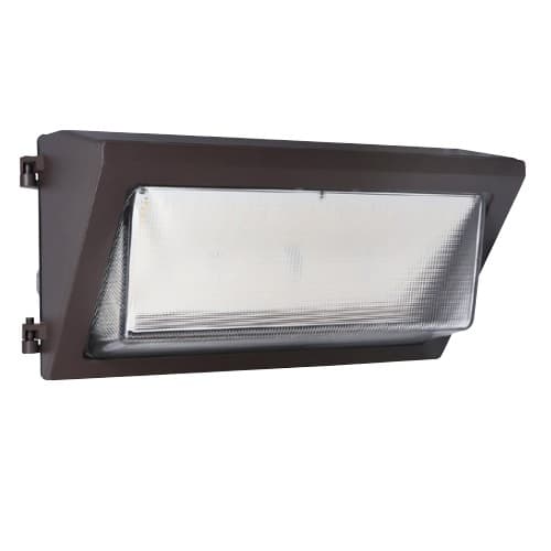 LEDVANCE Sylvania 120W LED Wall Pack, Dimmable, 16200 lm, 120V-277V, Selectable CCT, Bronze