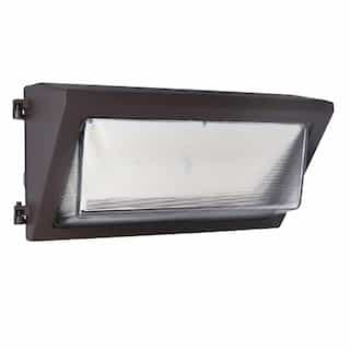 120W LED Wall Pack, Dimmable, 16200 lm, 120V-277V, Selectable CCT, Bronze