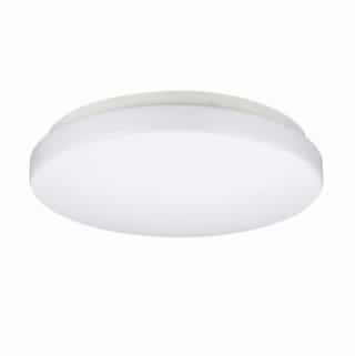 11-in 15W LED Puff Light, Dimmable, 1100 lm, 120V, Selectable CCT