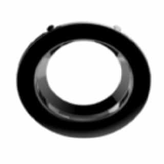 Trim Ring for RT4 Downlight Recessed Kit. Black Trim & Black Reflector