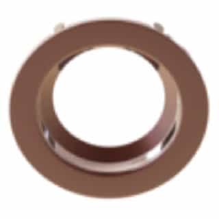 Trim Ring for RT4 Downlight Recessed Kit. Bronze trim & Reflector
