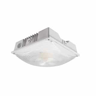 LEDVANCE Sylvania 40/60/75W Canopy Light w/ Sensor, Garage, 120V-277V, CCT Select, WHT