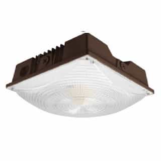 0-in 40/60W Canopy Light, Canopy, 5000/7500 lm, 120V, Selectable CCT