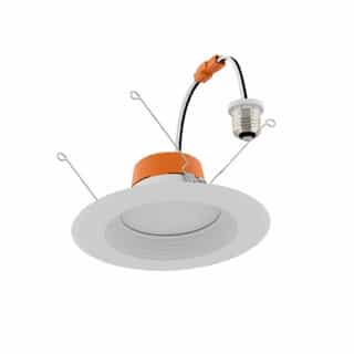 4-in 7W LED Downlight, Baffle, E26, 650 lm, 120V, Selectable CCT