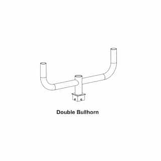 LEDVANCE Sylvania Double Bullhorn Bracket for 4-in Square Straight Pole