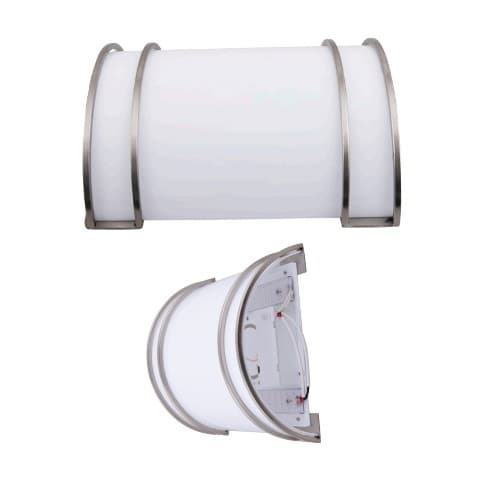 14W LED Wall Sconce, 1150 lm, 120V-277, Selectable CCT