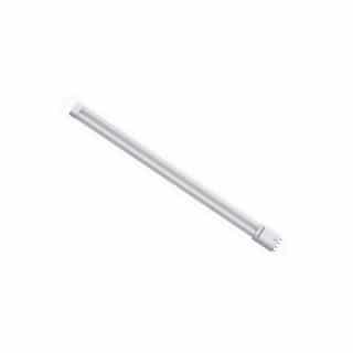 2-ft 17W LED T5 Tube Light, Plug and Play, Single Ended, 2G11, 2200 lm, 4100K