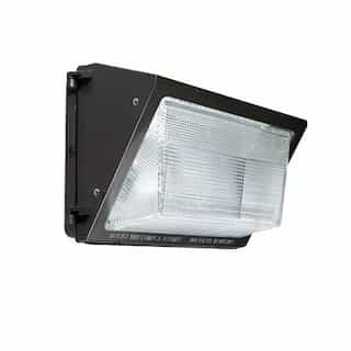 50W LED Wall Pack, Open Face, 5000 lm, 120V-277, 4000K, Bronze