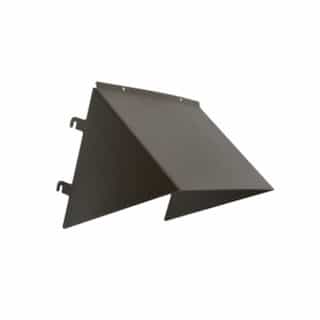 LEDVANCE Sylvania Top Visor for 30W-80W Open Face Wall Pack, Bronze