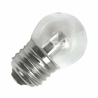 1.5W LED S11 Bulb, 5W Hal. Retrofit, E26, 70 lm, 120V, 3000K, Clear