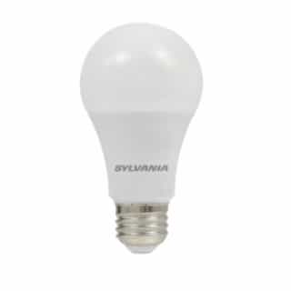 9W LED A19 Bulb, Dimmable, E26, 800 lm, 120V, 2700K, Frosted