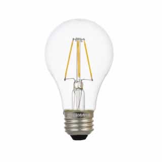 6.5W LED A19 Bulb, Dimmable, E26, 800 lm, 120V, 2700K, Bulk
