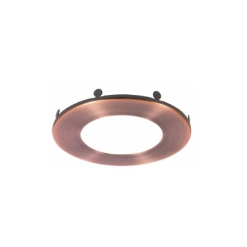 LEDVANCE Sylvania Trim Ring for 4-in MICRODISK LED Downlight, Oil Rubbed Bronze