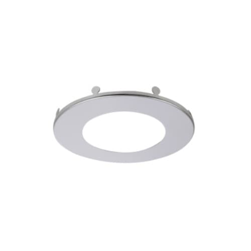 LEDVANCE Sylvania Trim Ring for 4-in MICRODISK LED Downlight, Satin Nickel