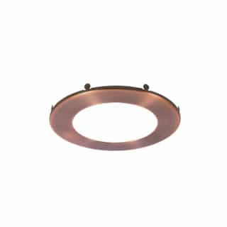 Trim Ring for 6-in MICRODISK LED Downlight, Oil Rubbed Bronze