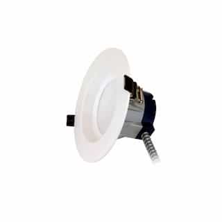 6-in 13W LED Recessed Downlight Kit, 0-10V Dimmable, E26, 900 lm, 120V-277V, 3000K