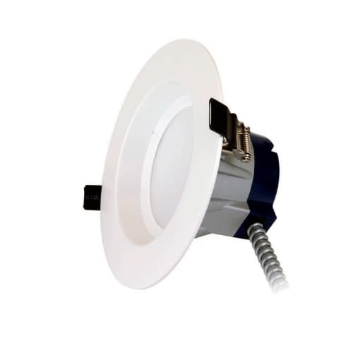 5/6-in 8W LED Recessed Downlight Kit, Dimmable, 650 lm, 120V, 4000K