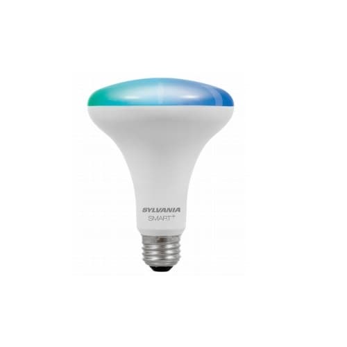10W Smart LED BR30 Bulb, Bluetooth Compatible, Dim, E26, 120V, 2700K-6500K