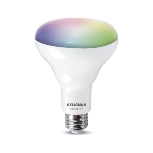 LEDVANCE Sylvania 8.5W LED BR30 Smart Bulb, Dimmable, Adjustable, 700 lm, 120V, 2700K