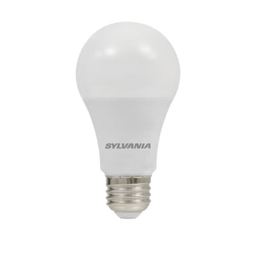 LEDVANCE Sylvania 9W LED A19 Bulb, Dimmable, E26, 800 lm, 120V, 5000K, Frosted