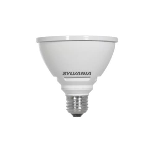12.5W LED PAR30 Bulb, 75W Hal. Retrofit, Dim, E26, 40 Deg., 1000 lm, 120V, 3000K