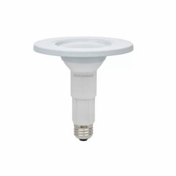 6-in 12W LED Reflector Bulb, Dimmable, E26, 800 lm, 120V, 2700K