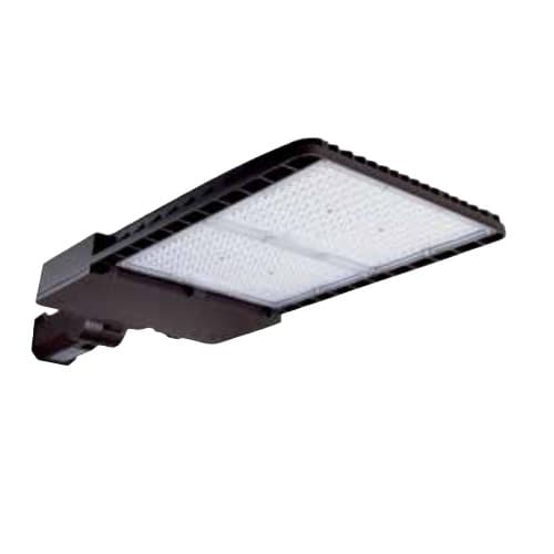 TCP Lighting 300W LED Shoe Box Area Light, Dimmable, Type IV, 40000 lm, 5000K